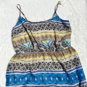 Old Navy Aztec Printed Maxi Dress